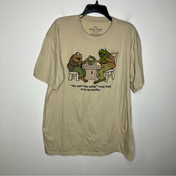 Frog and toad graphic tee size 2XL - Picture 2 of 6